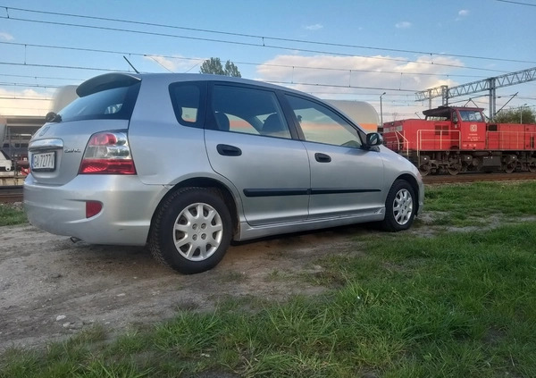 Honda Civic cena 7300 przebieg: 271000, rok produkcji 2004 z Sopot małe 631